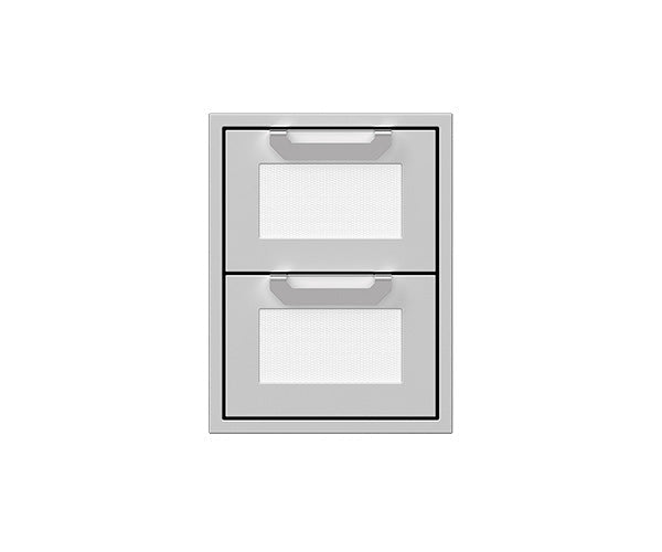 Hestan 16″ Assy With Marquise, Outdoor Double Storage Drawers - AGDR16