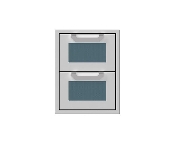 Hestan 16″ Assy With Marquise, Outdoor Double Storage Drawers - AGDR16