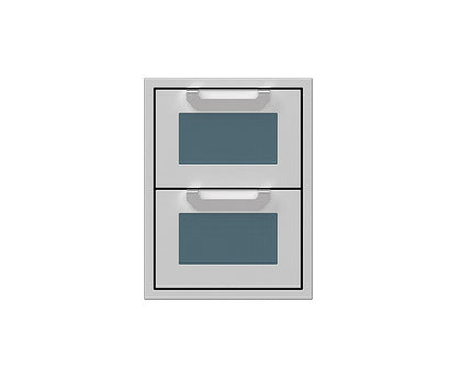 Hestan 16″ Assy With Marquise, Outdoor Double Storage Drawers - AGDR16