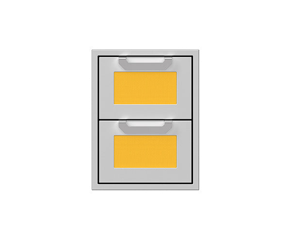 Hestan 16″ Assy With Marquise, Outdoor Double Storage Drawers - AGDR16