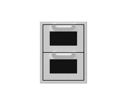 Hestan 16″ Assy With Marquise, Outdoor Double Storage Drawers - AGDR16