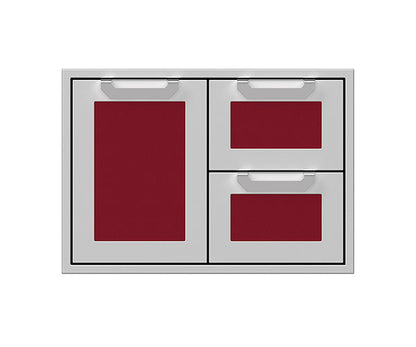 Hestan 30″ Marquise With Double Drawer And Storage Combination - AGSDR30