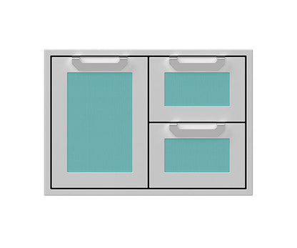 Hestan 30″ Marquise With Double Drawer And Storage Combination - AGSDR30