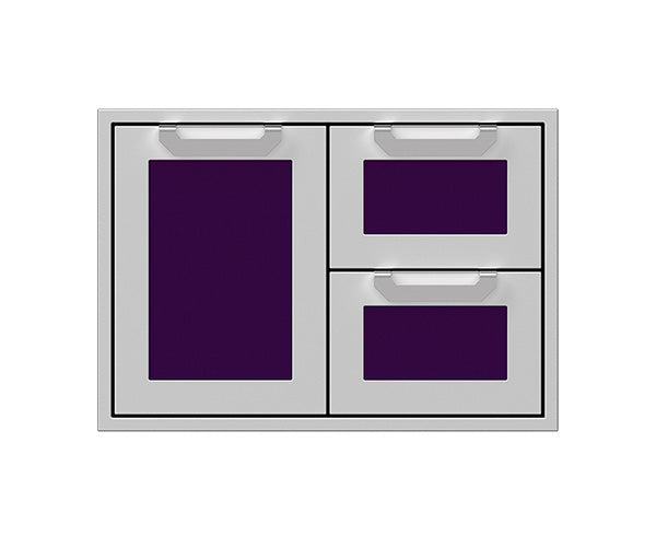 Hestan 30″ Marquise With Double Drawer And Storage Combination - AGSDR30