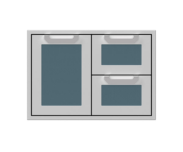 Hestan 30″ Marquise With Double Drawer And Storage Combination - AGSDR30