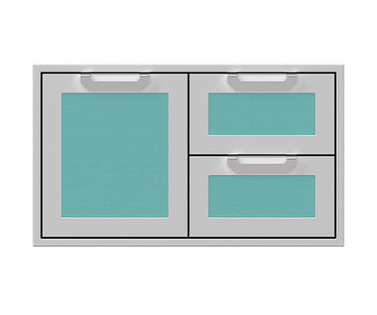 Hestan 36″ Marquise With Double Drawer And Storage Combination - AGSDR36