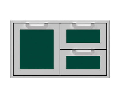 Hestan 36″ Marquise With Double Drawer And Storage Combination - AGSDR36