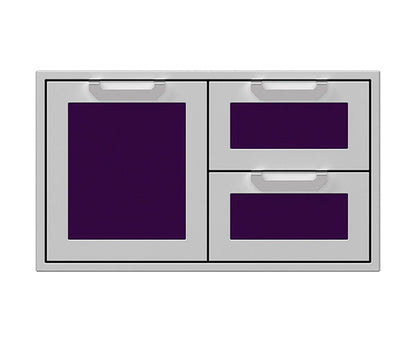 Hestan 36″ Marquise With Double Drawer And Storage Combination - AGSDR36