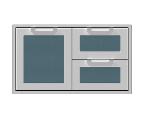 Hestan 36″ Marquise With Double Drawer And Storage Combination - AGSDR36