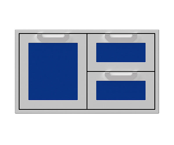 Hestan 36″ Marquise With Double Drawer And Storage Combination - AGSDR36
