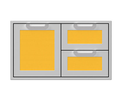 Hestan 36″ Marquise With Double Drawer And Storage Combination - AGSDR36