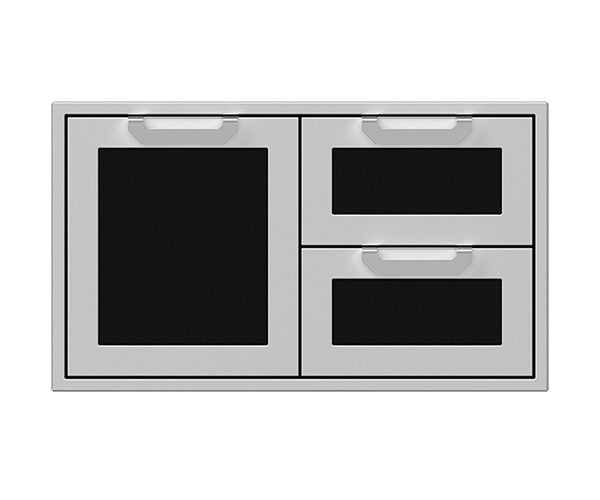 Hestan 36″ Marquise With Double Drawer And Storage Combination - AGSDR36