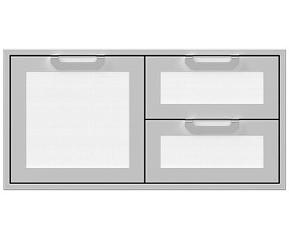 Hestan 42″ Marquise With Double Drawer And Storage Combination - AGSDR42