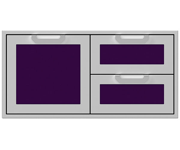 Hestan 42″ Marquise With Double Drawer And Storage Combination - AGSDR42