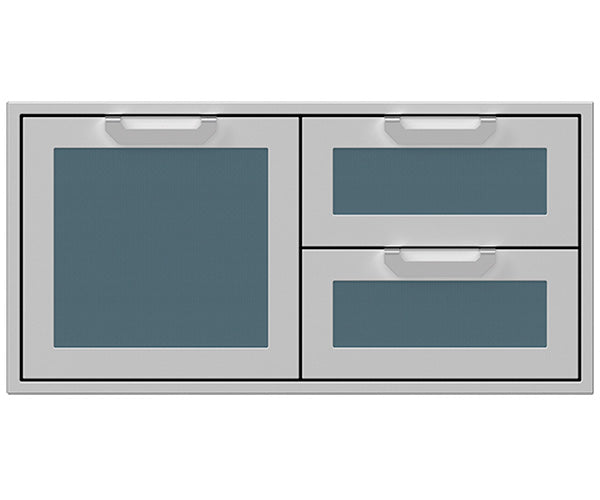 Hestan 42″ Marquise With Double Drawer And Storage Combination - AGSDR42