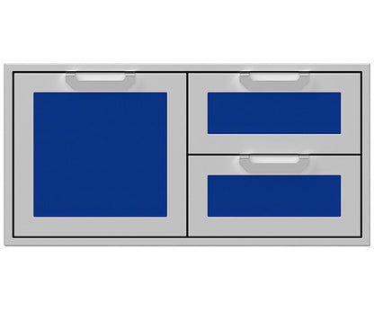 Hestan 42″ Marquise With Double Drawer And Storage Combination - AGSDR42