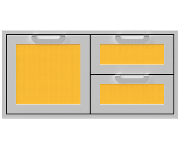 Hestan 42″ Marquise With Double Drawer And Storage Combination - AGSDR42