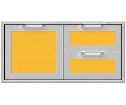 Hestan 42″ Marquise With Double Drawer And Storage Combination - AGSDR42