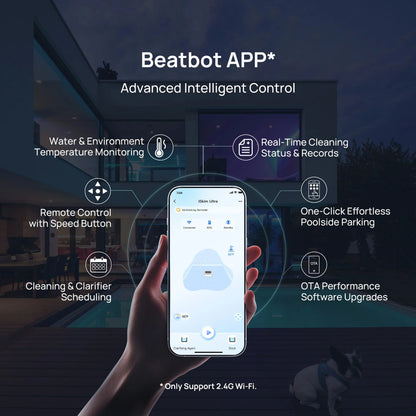 Beatbot iSkim® Ultra Robotic Pool Skimmer – Automatic Surface Debris Cleaner