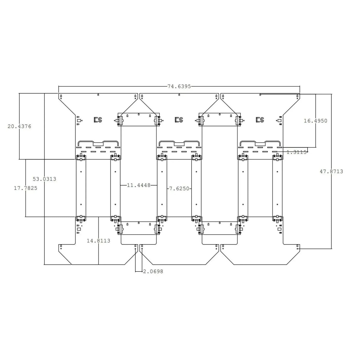 Adagio Olympus Falls Indoor Wall-Mounted Water Fountain (AWF-OFR1004)