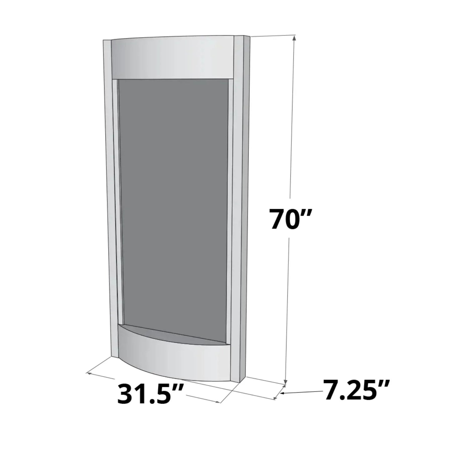 Adagio Pacifica Waters Indoor Wall-Mounted Water Fountain (AWF-PWA1011)