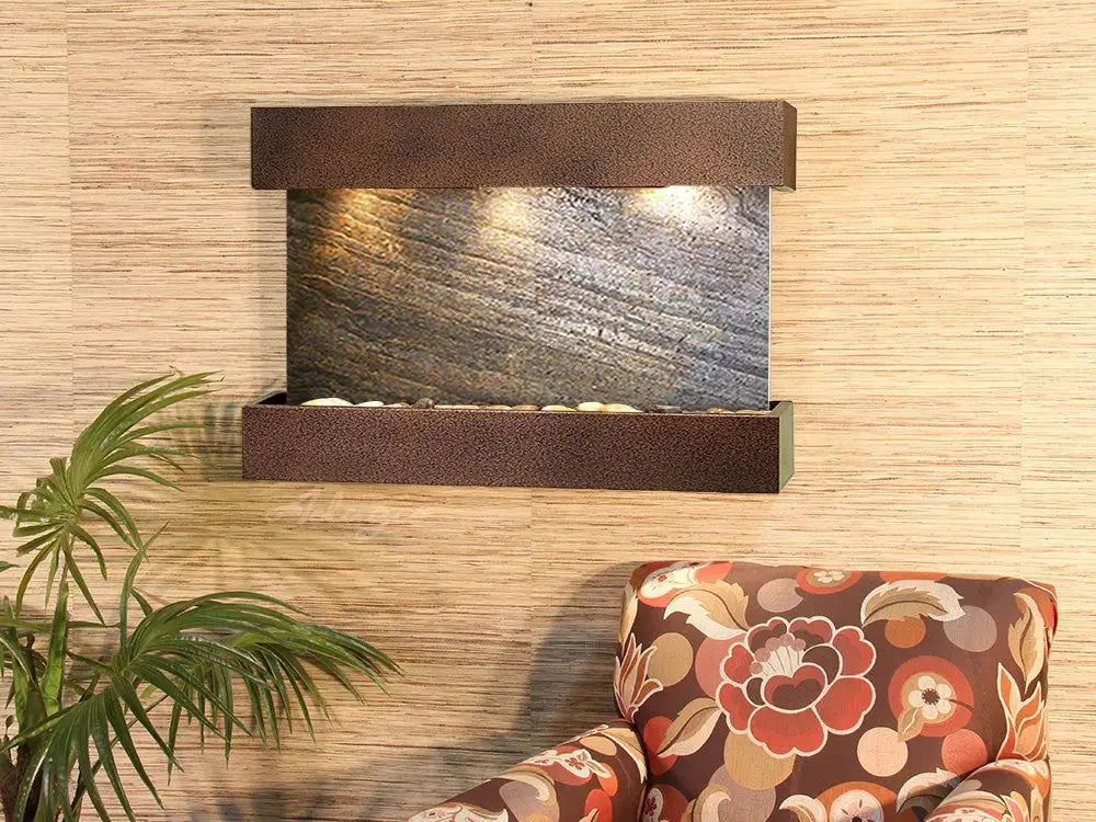 Adagio Reflection Creek Indoor Wall-Mounted Water Fountain (AWF-RCS)