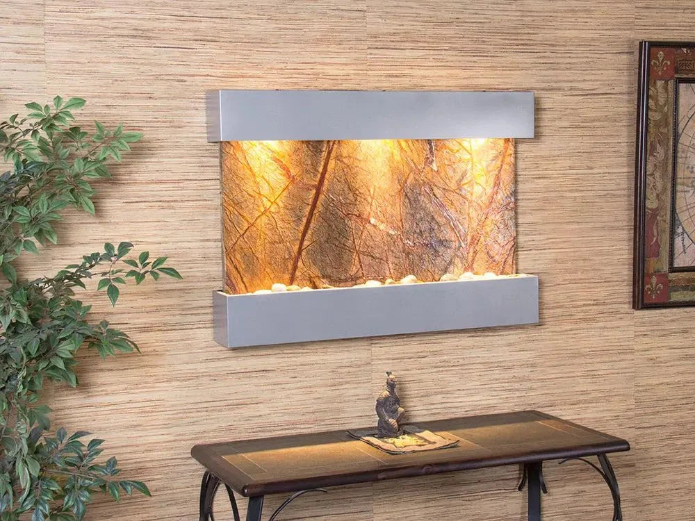 Adagio Reflection Creek Indoor Wall-Mounted Water Fountain (AWF-RCS)