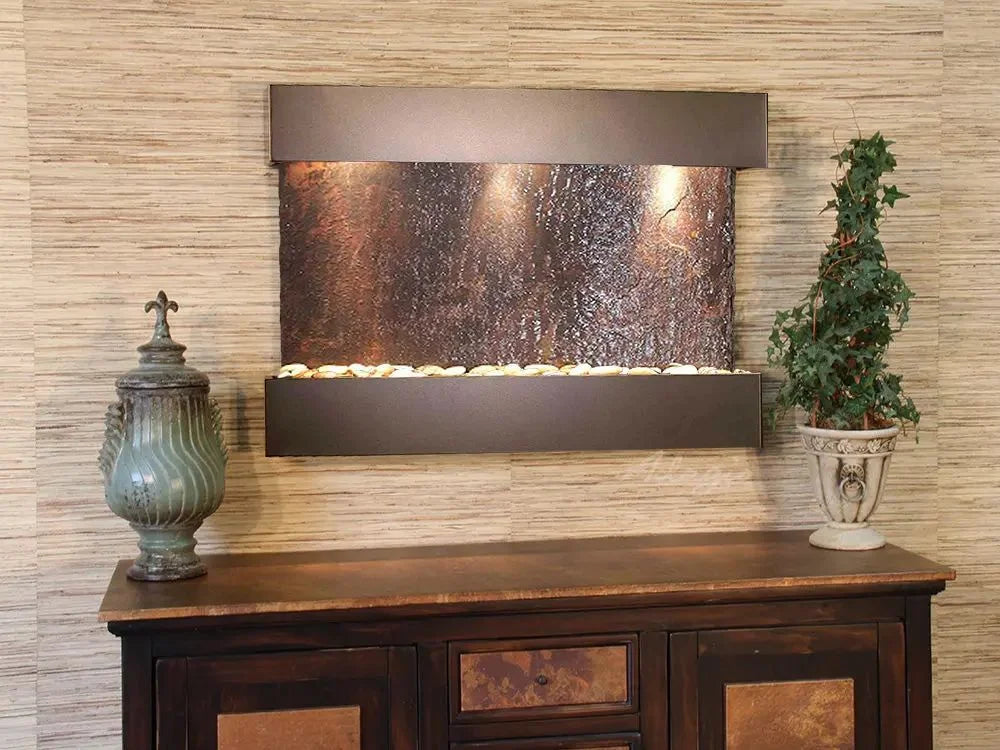Adagio Reflection Creek Indoor Wall-Mounted Water Fountain (AWF-RCS)