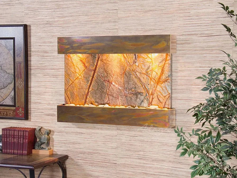 Adagio Reflection Creek Indoor Wall-Mounted Water Fountain (AWF-RCS)