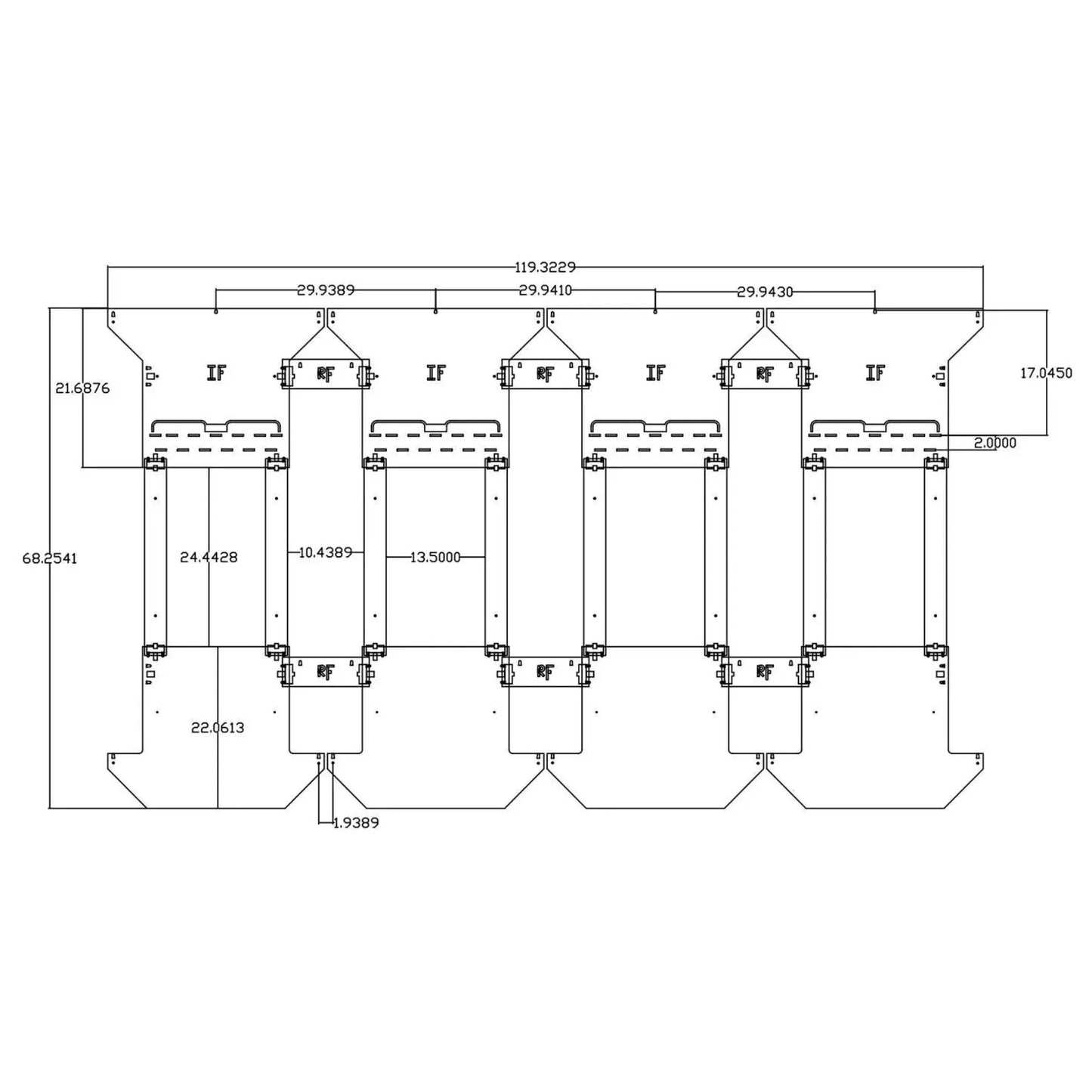 Adagio Regal Falls Indoor Wall-Mounted Water Fountain (AWF-RFR1502)