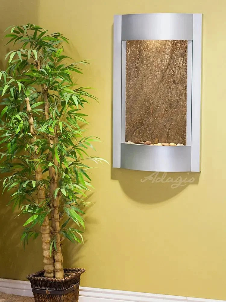 Adagio Serene Waters Indoor Wall-Mounted Water Fountain (AWF-PW3540)