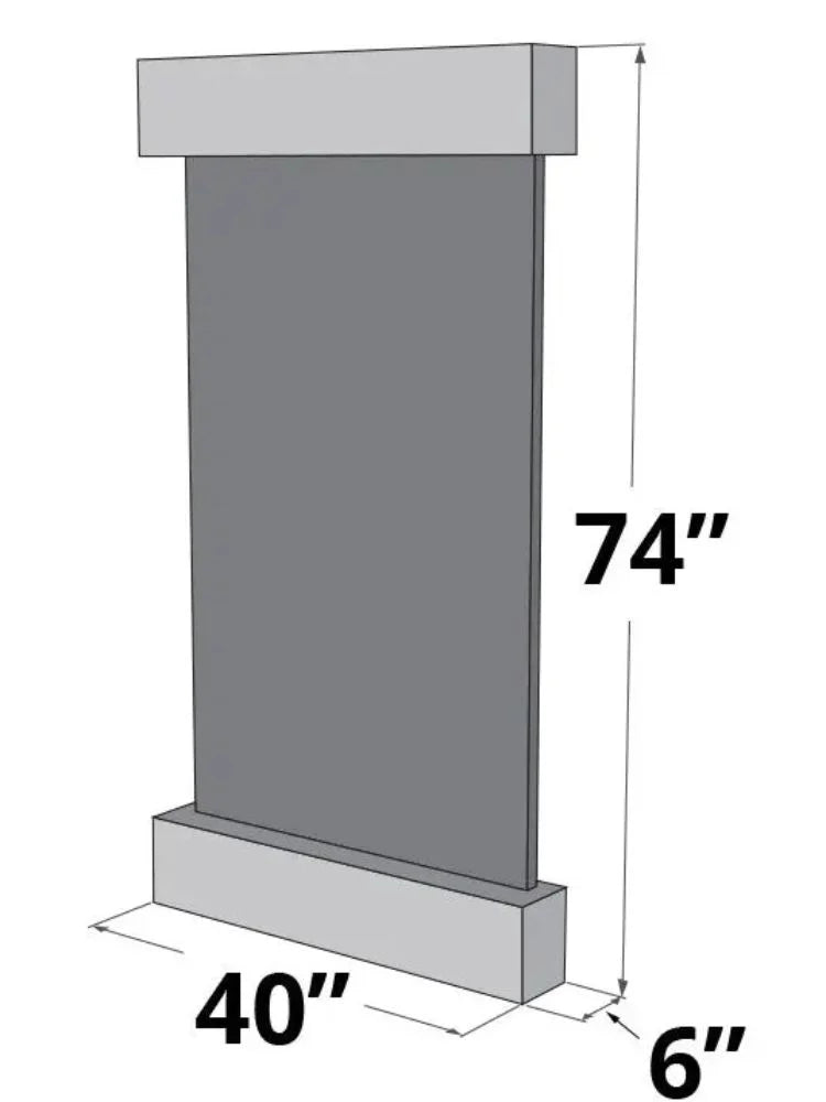 Adagio Summit Falls Indoor Wall-Mounted Water Fountain (AWF-SFR1514)