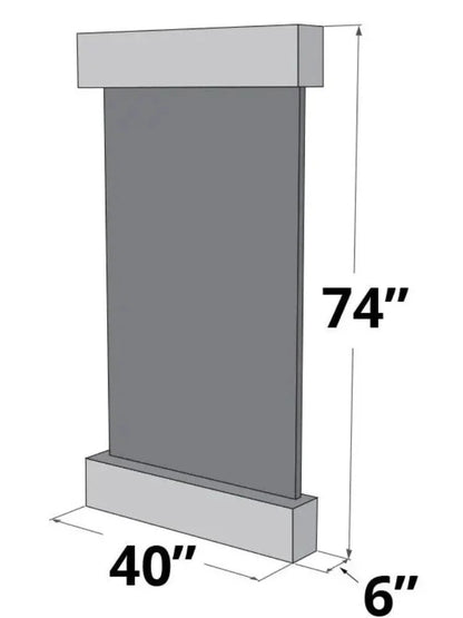 Adagio Summit Falls Indoor Wall-Mounted Water Fountain (AWF-SFR1514)