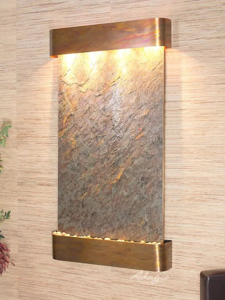 Adagio Summit Falls Indoor Wall-Mounted Water Fountain (AWF-SFR1514)