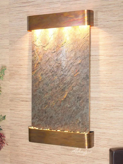 Adagio Summit Falls Indoor Wall-Mounted Water Fountain (AWF-SFR1514)