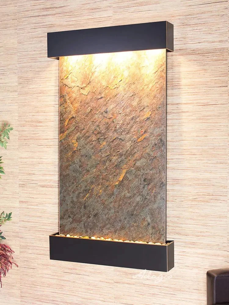 Adagio Summit Falls Indoor Wall-Mounted Water Fountain (AWF-SFR1514)
