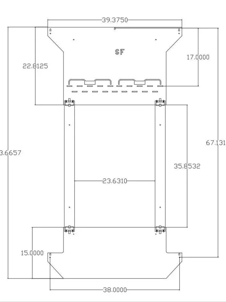 Adagio Summit Falls Indoor Wall-Mounted Water Fountain (AWF-SFR1514)