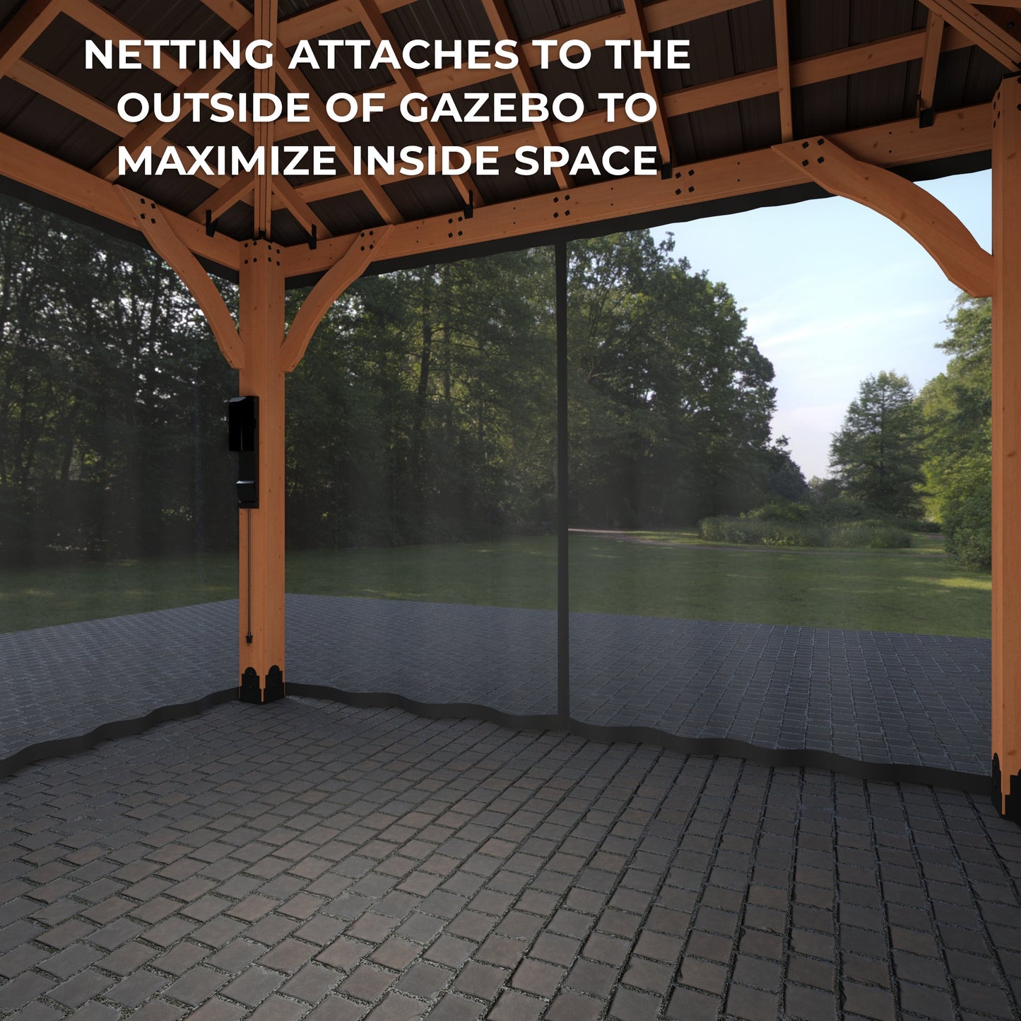 Mosquito Netting Kit-Arcadia Gazebos