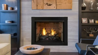 Monessen Gas Fireplace 42" Attribute Universal Circulating Vent-Free Radiant Face & Multitonal Panels MF42AUVF
