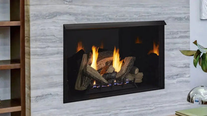 Monessen Gas Fireplace 42" Attribute Universal Circulating Vent-Free Radiant Face & Multitonal Panels MF42AUVF