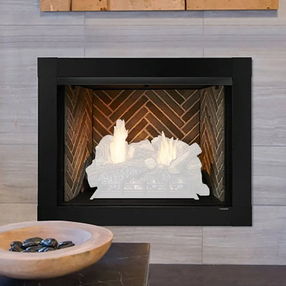 Monessen Gas Fireplace 42" Attribute Universal Circulating Vent-Free Radiant Face & Multitonal Panels MF42AUVF