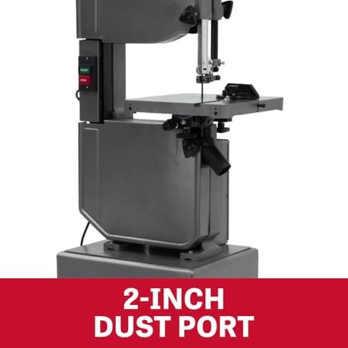 JET 14-Inch Metal/Wood Bandsaw, 1 HP, 115/230V 1Ph (Model J-8201K)