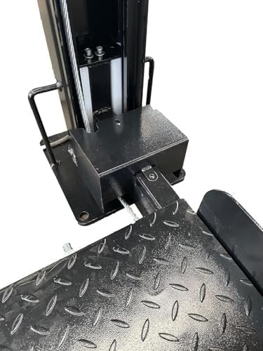 APlusLift HW-8S 8000LB 4-Post Portable Storage Service Car Lift / 3 Year Warranty
