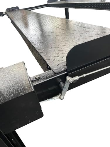 APlusLift HW-8S 8000LB 4-Post Portable Storage Service Car Lift / 3 Year Warranty
