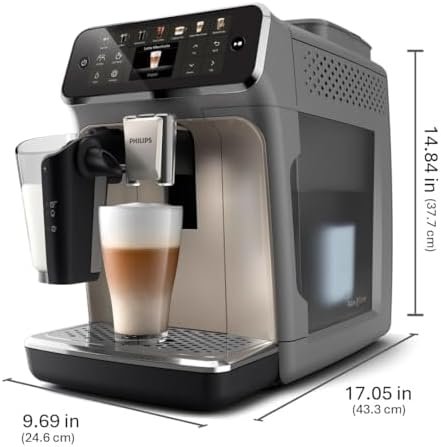 Philips 4400 Series Fully Automatic Espresso Machine – LatteGo