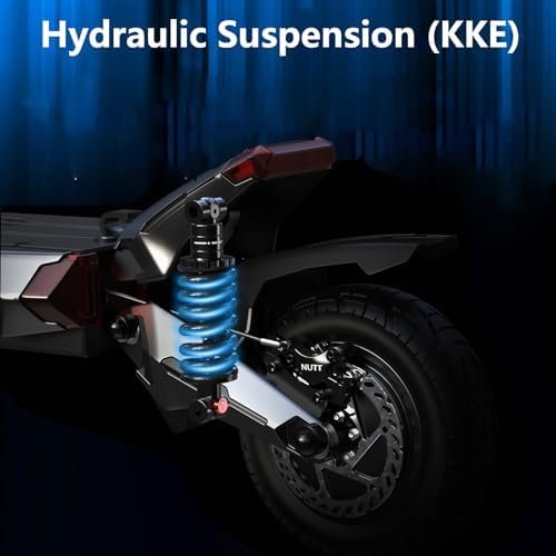 NANROBOT Electric Scooter Adults 50mph Dual Motor Electric Scooter with Suspension 80Miles Range Fast Sports Escooter Folding 10″ Off Road Tires 330LBS Max Load Complies with UL2272 Certification