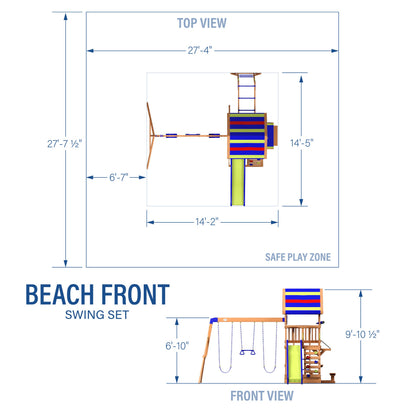 Beach Front Swing Set