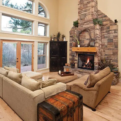 Majestic Biltmore 36" Wood Burning Fireplace | Large Regal Design | SB60