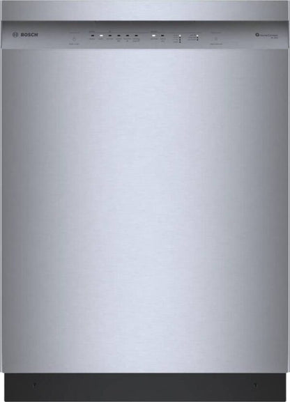 Bosch SHE41CM5N 300 Series 24″ Dishwasher 48 db – Recessed Handle, Stainless Steel