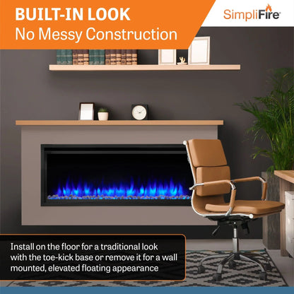 SimpliFire Electric Fireplace Mantel Package Boyd Ready-to-Finish 001